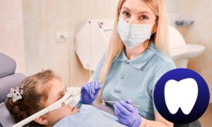 Sedation dentistry makes kids comfortable.